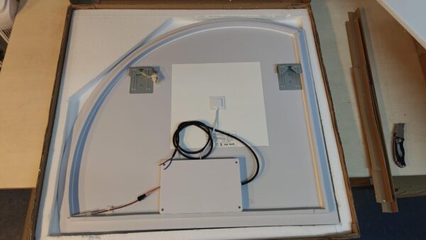OUTLET - HARMONY 80x110 (enkel bovendeel)( RANDLOOS ) Badkamerspiegel met verlichting - Afbeelding 5