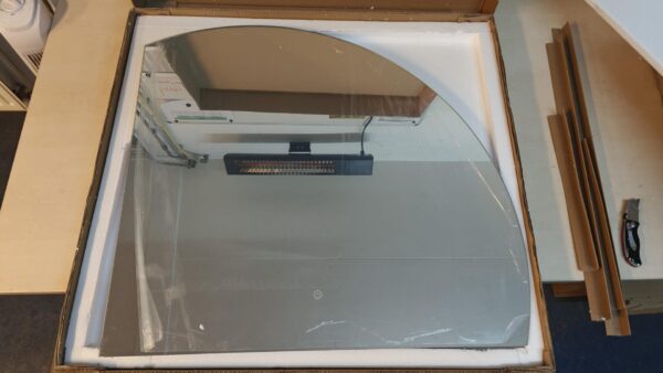 OUTLET - HARMONY 80x110 (enkel bovendeel)( RANDLOOS ) Badkamerspiegel met verlichting - Afbeelding 6
