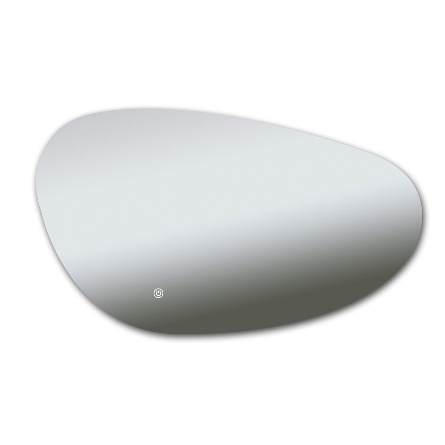 Badkamer Spiegel Portobello met Led verlichting en anti-condens verwarming - Rond model - 80 cm